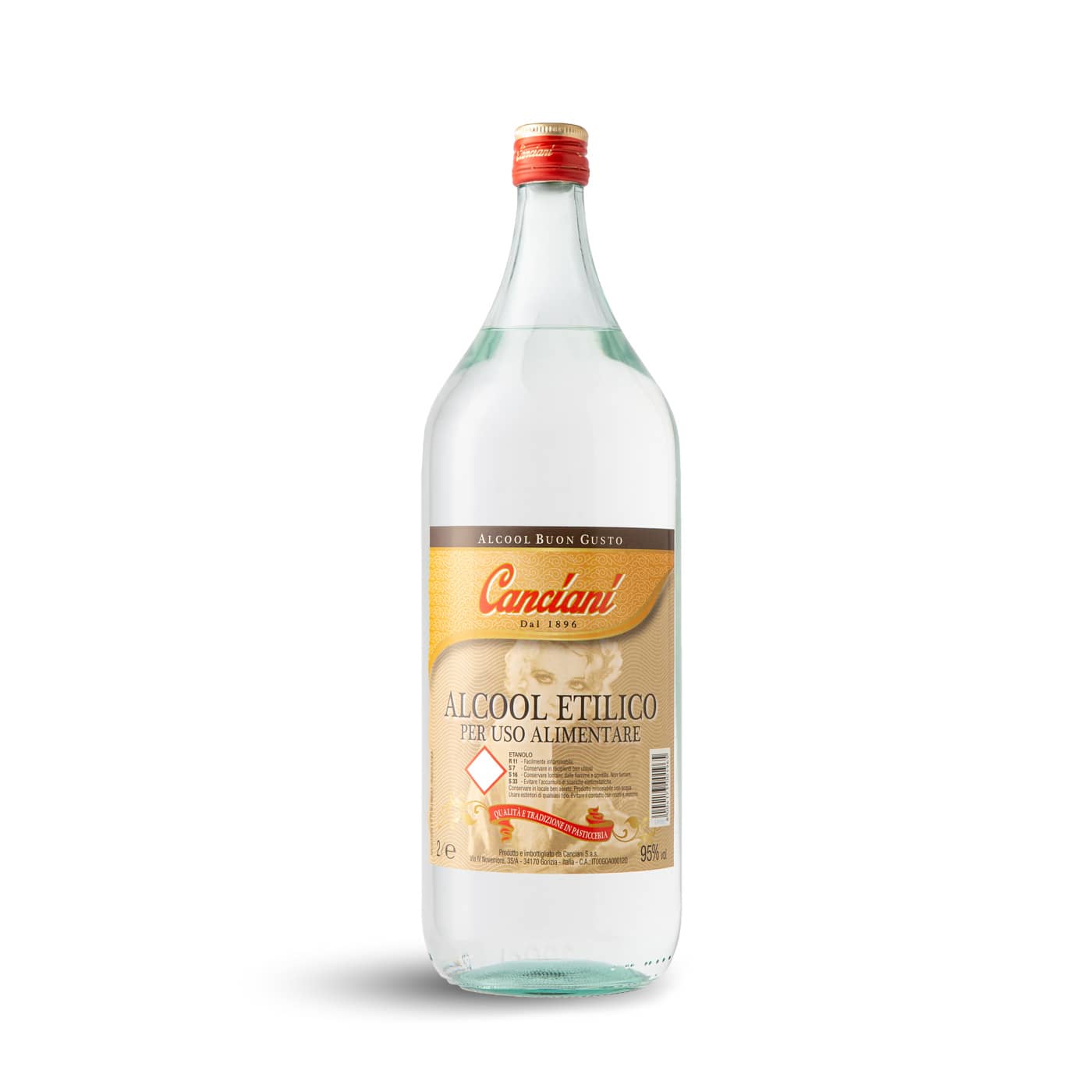 Alcool Etilico Puro 95° Canciani per uso alimentare - Distillerie Canciani
